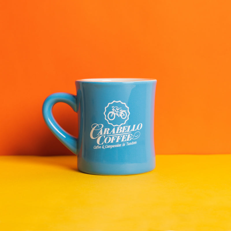 Carabello Coffee Blue Diner Mug