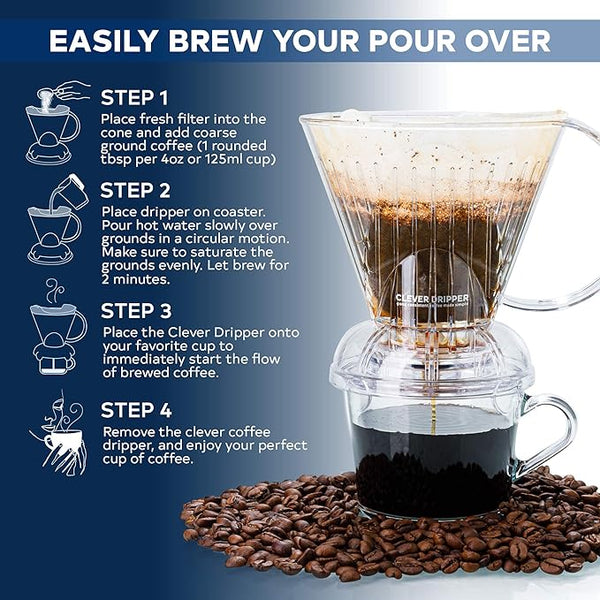 Clever Dripper French Press Vs Pour Over Vs Drip Glass Clever