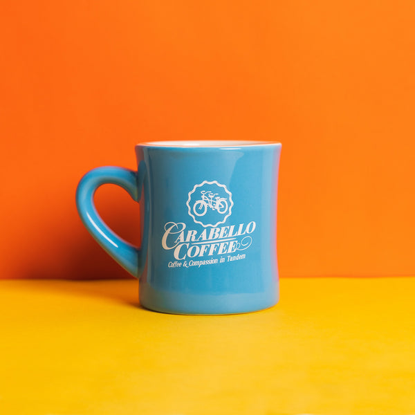 Carabello Coffee Blue Diner Mug