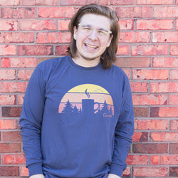Coffee Sunset Long Sleeve Tee