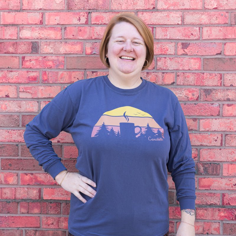 Coffee Sunset Long Sleeve Tee