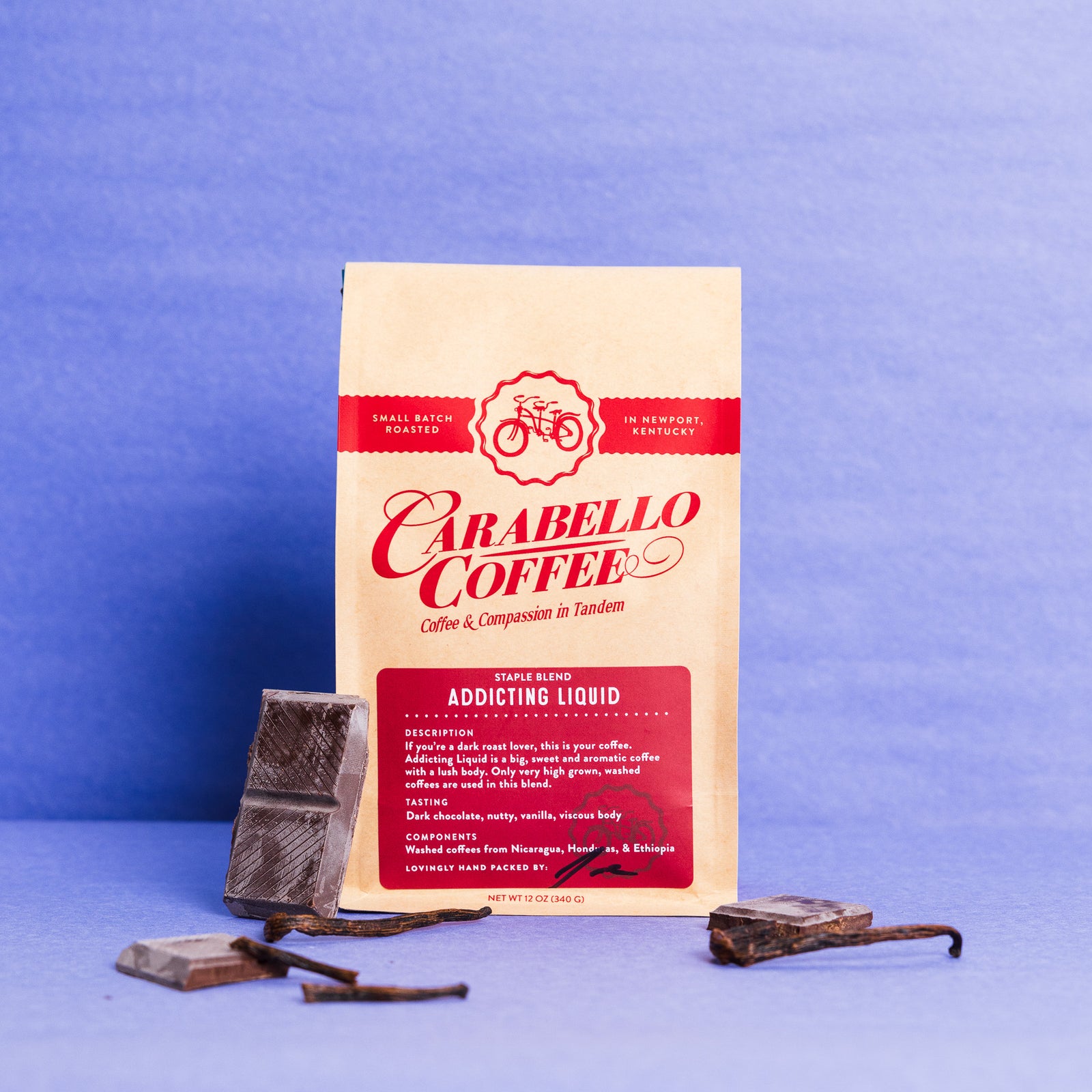 Addicting Liquid Dark Roast Blend – Carabello Coffee