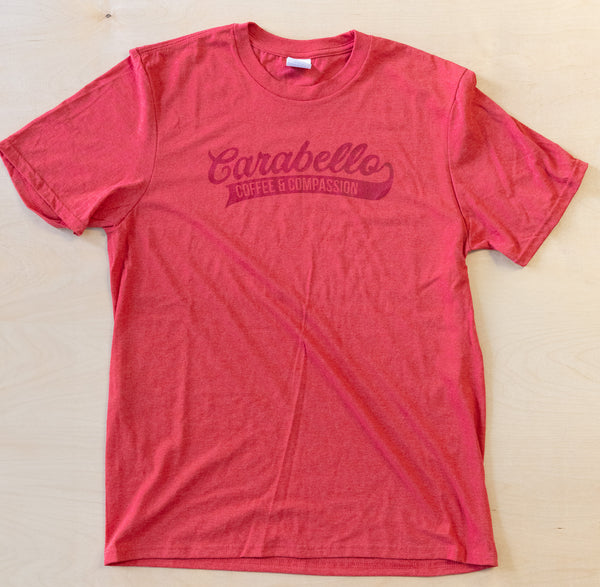 Red Carabello Baseball Tee