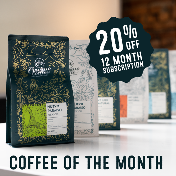 Coffee of the Month Gift Subscription - One Year