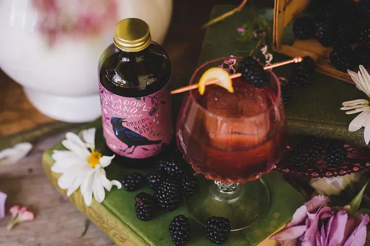 Marionberry Black Pepper Simple Syrup