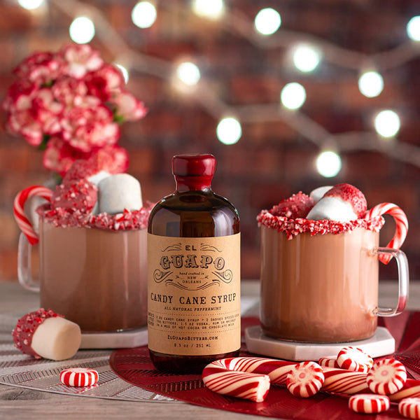 Candy Cane Simple Syrup
