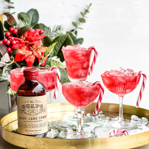 Candy Cane Simple Syrup