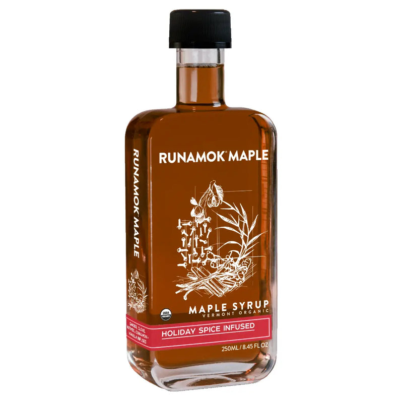 Holiday Spice Infused Maple Syrup
