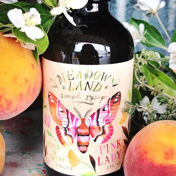 Peach & Thyme Simple Syrup – Carabello Coffee