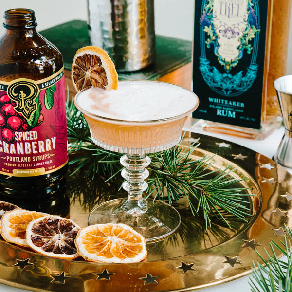 Spiced Cranberry Syrup
