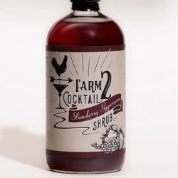 Strawberry Peppercorn Shrub Mixer