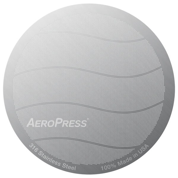 Aeropress stainless steel reusable filter