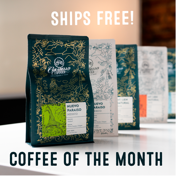 Coffee of the Month Gift Subscriptions Carabello Coffee