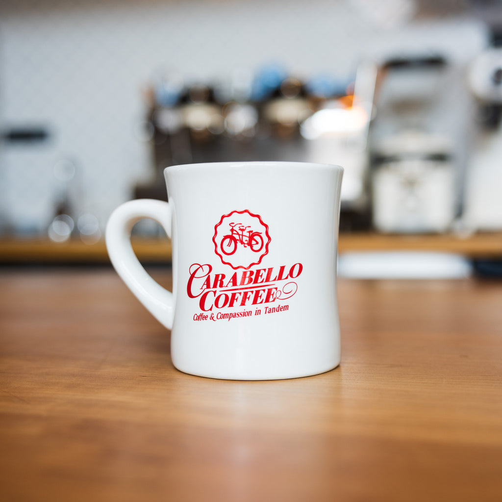 Carabello Coffee White Diner Mug