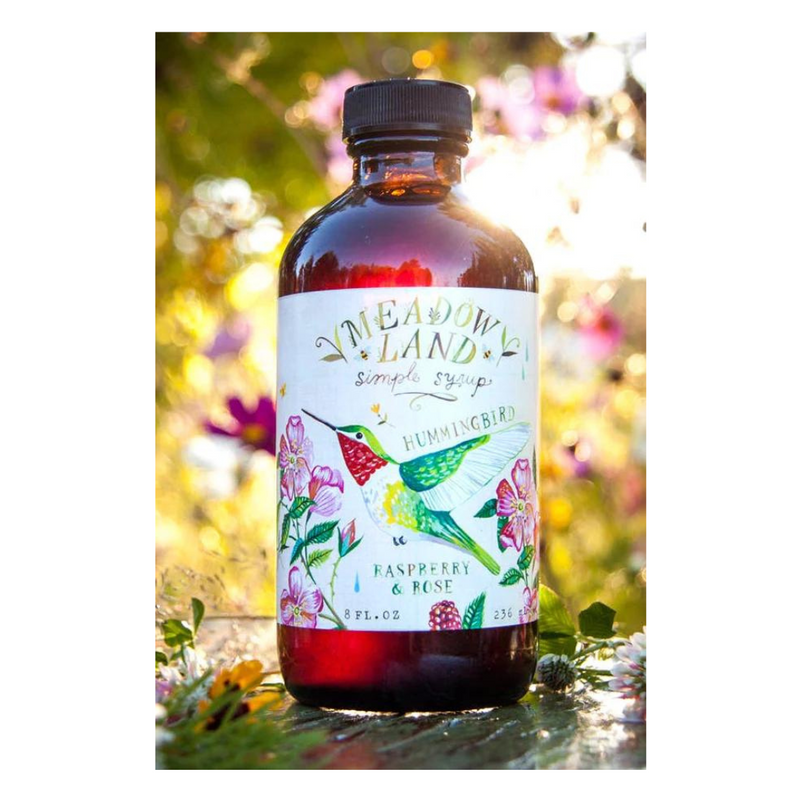 Raspberry & Rose Simple Syrup