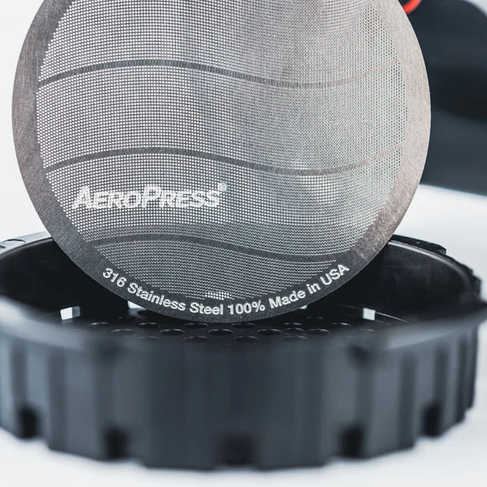 Aeropress stainless steel reusable filter